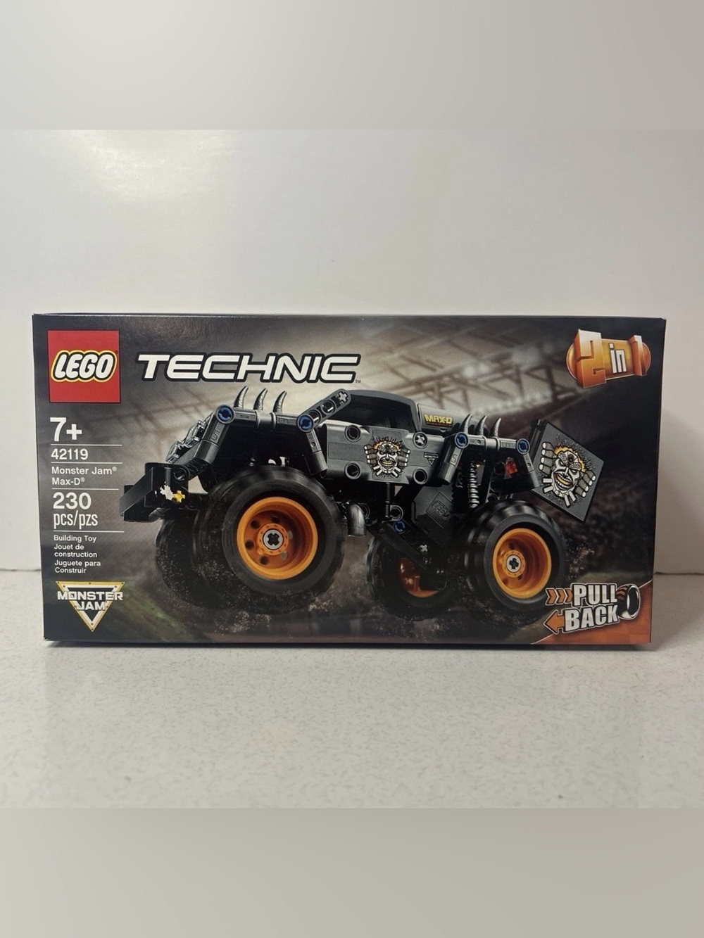 LEGO TECHNIC Monster Jam Max-D 42119 Brand New Sealed